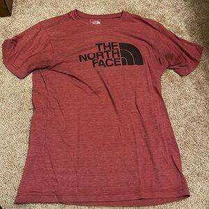 Red “The North Face” tshirt